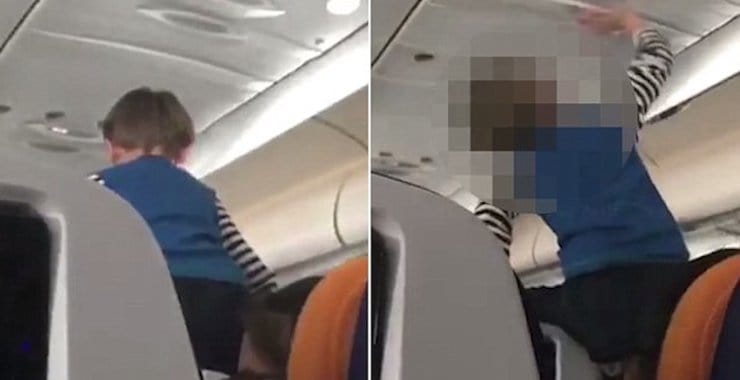 A 3 éves kisfiú végigüvölti a 8 órás repülőutat – az egyik utas filmre veszi és kritizálja anyját