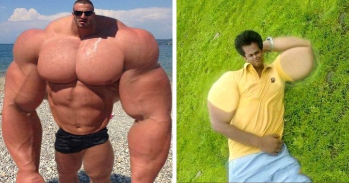 Izomkolosszusok, akik a Photoshopot használták a tökéletes nyári test megformázásához