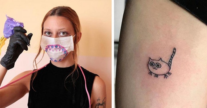 Egy tetoválóművész, aki nem tud rajzolni és ezért borzasztó tetoválásokat készít