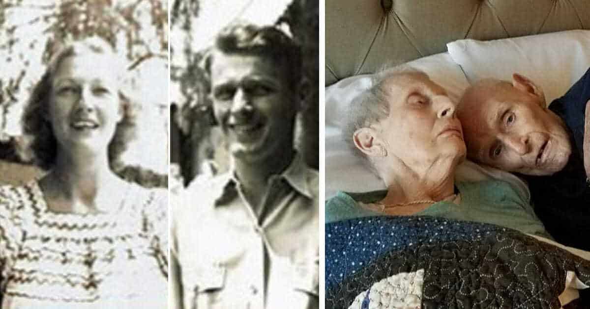Együtt élték túl a II. világháborút, majd 70 év házasság után egy napon távoztak
