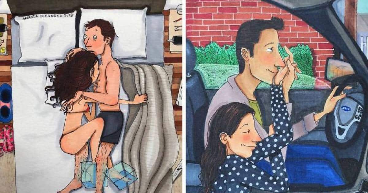 10 illusztráció arról, hogyan néz ki az igazi szerelem zárt ajtók mögött