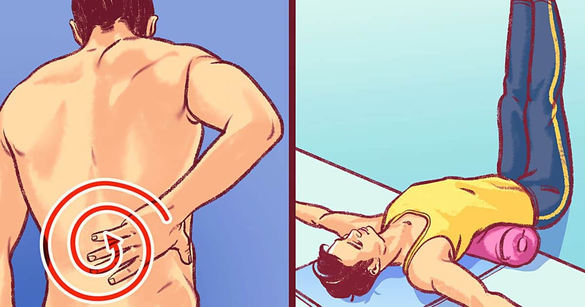 8 gyakorlat a hátfájás enyhítésére, ami csupán 10 percet vesz igénybe