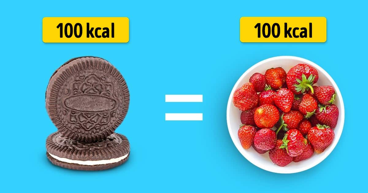 Így néz ki 100 kalóriányi mennyiség a kedvenc élelmiszereinkből