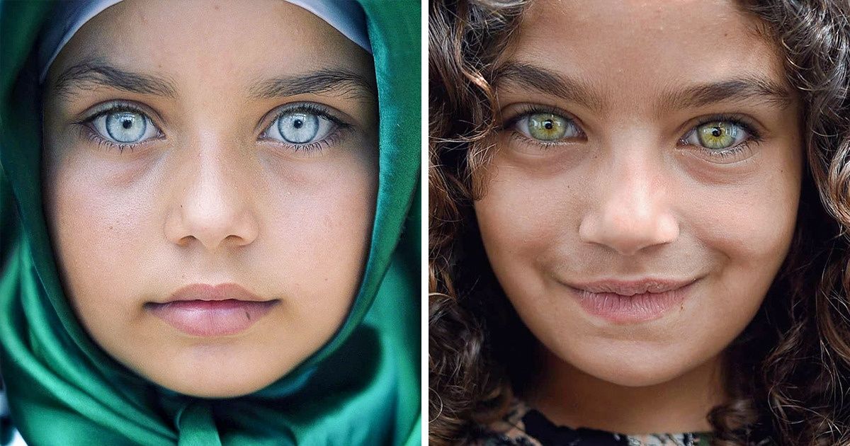 Egy török fotós megörökíti a gyermekszemek szépségét, amelyek úgy ragyognak, mint a drágakövek