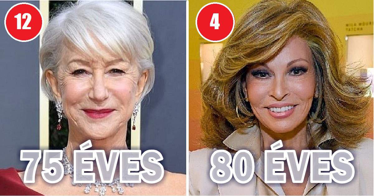 35 ezren szavaztak a 60 év feletti legdögösebb női hírességekre, és mi nem tudtuk eldönteni, hogy ki a kedvencünk